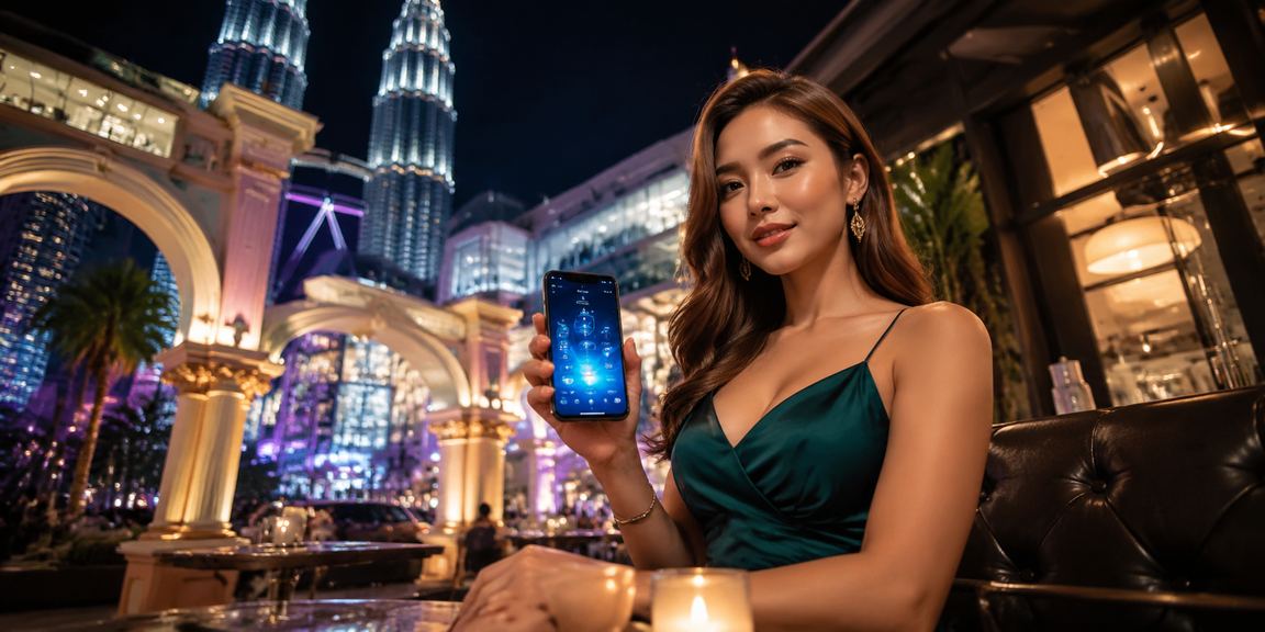 Paparan kasino mudah alih bergaya Malaysia di Kuala Lumpur